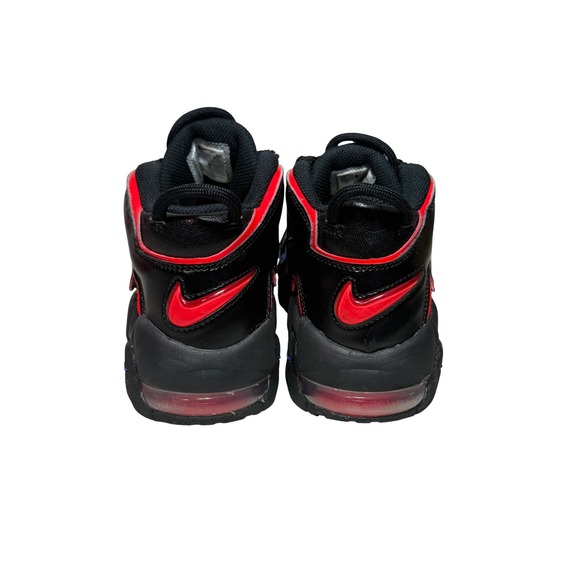 Nike Air More Uptempo TD Black Red Blue GS Youth‎ 4Y FD1012-001 - Picture 2 of 7